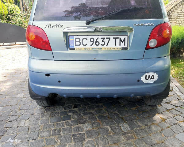 Синий Дэу Матиз, объемом двигателя 0.8 л и пробегом 93 тыс. км за 1450 $, фото 13 на Automoto.ua