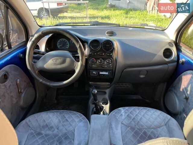Синій Деу Матіз, об'ємом двигуна 0.8 л та пробігом 169 тис. км за 2600 $, фото 12 на Automoto.ua