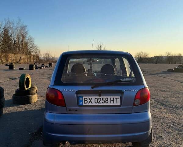 Синий Дэу Матиз, объемом двигателя 0.8 л и пробегом 290 тыс. км за 2300 $, фото 2 на Automoto.ua