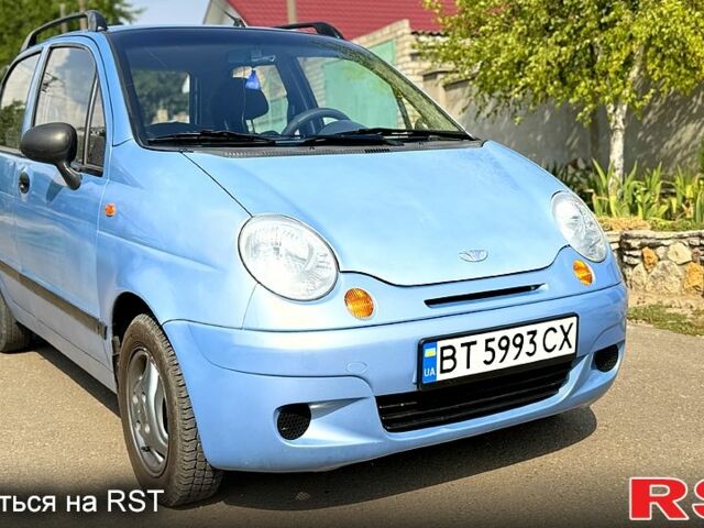Синий Дэу Матиз, объемом двигателя 0.8 л и пробегом 95 тыс. км за 3200 $, фото 3 на Automoto.ua