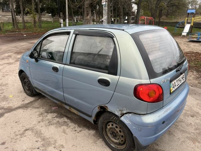 Синій Деу Матіз, об'ємом двигуна 0.8 л та пробігом 117 тис. км за 900 $, фото 7 на Automoto.ua