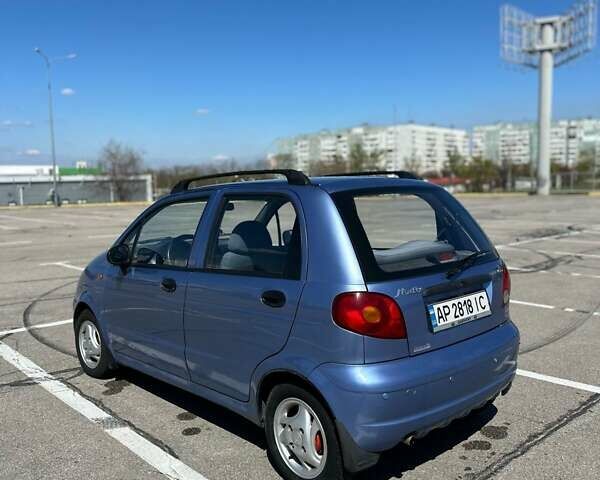 Синий Дэу Матиз, объемом двигателя 0.8 л и пробегом 116 тыс. км за 2700 $, фото 7 на Automoto.ua