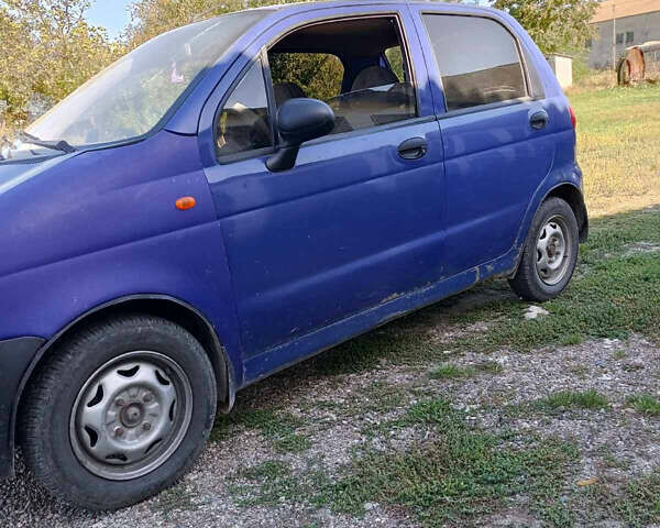 Синий Дэу Матиз, объемом двигателя 0.8 л и пробегом 100 тыс. км за 1900 $, фото 10 на Automoto.ua