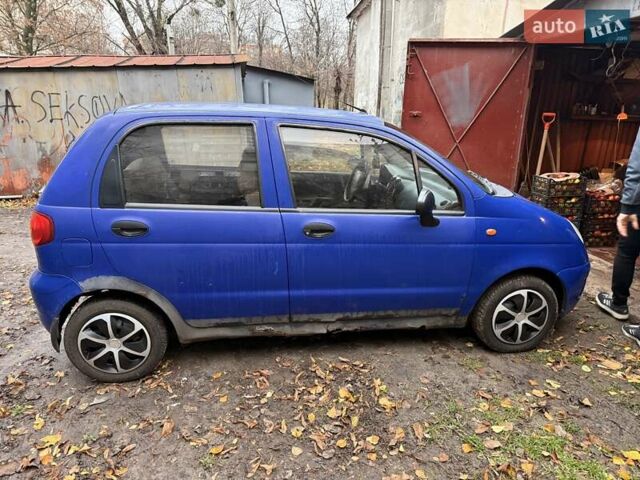 Синій Деу Матіз, об'ємом двигуна 0.8 л та пробігом 150 тис. км за 950 $, фото 6 на Automoto.ua