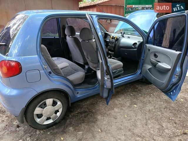 Синій Деу Матіз, об'ємом двигуна 0.8 л та пробігом 141 тис. км за 2400 $, фото 18 на Automoto.ua