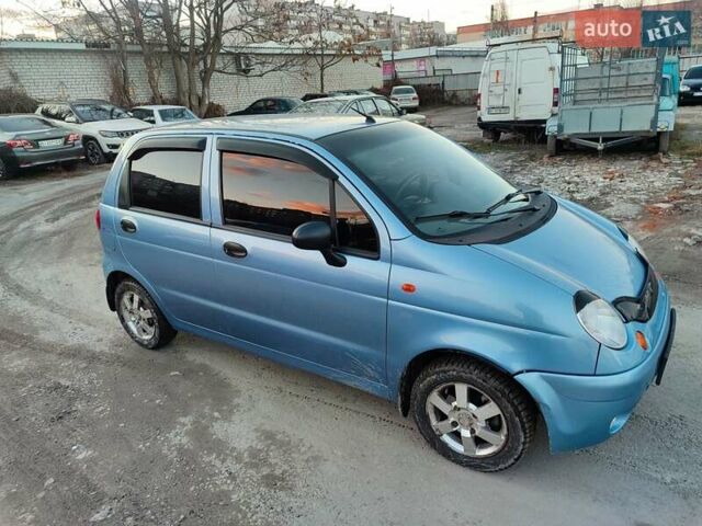 Синій Деу Матіз, об'ємом двигуна 0.8 л та пробігом 116 тис. км за 2999 $, фото 1 на Automoto.ua