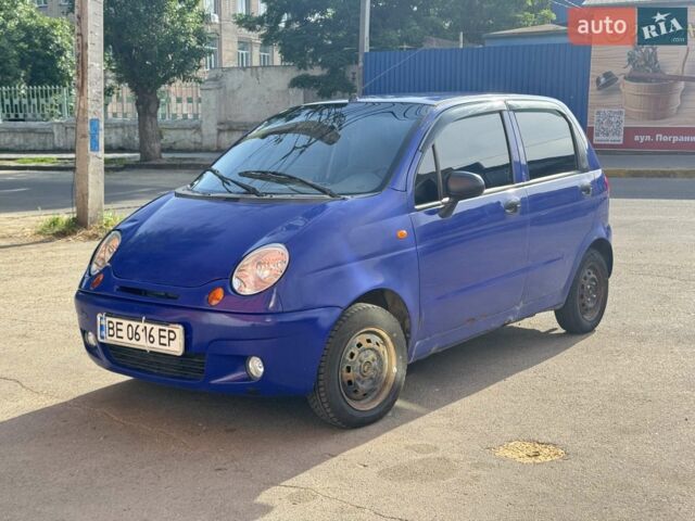 Синій Деу Матіз, об'ємом двигуна 0.8 л та пробігом 103 тис. км за 1750 $, фото 1 на Automoto.ua