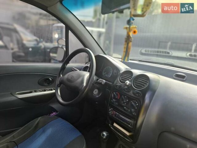 Синий Дэу Матиз, объемом двигателя 1 л и пробегом 149 тыс. км за 2300 $, фото 1 на Automoto.ua