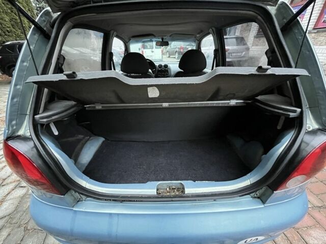 Синий Дэу Матиз, объемом двигателя 0.8 л и пробегом 133 тыс. км за 3300 $, фото 17 на Automoto.ua