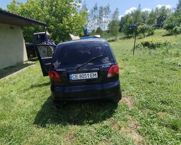 Синий Дэу Матиз, объемом двигателя 0.8 л и пробегом 140 тыс. км за 2500 $, фото 6 на Automoto.ua