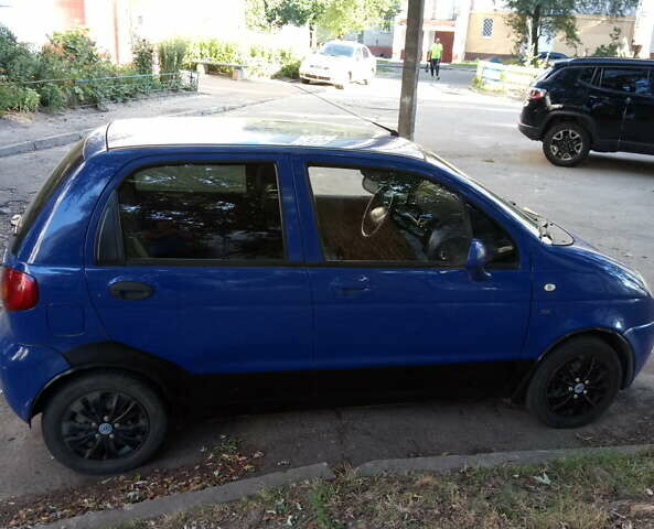 Синій Деу Матіз, об'ємом двигуна 0.8 л та пробігом 200 тис. км за 1500 $, фото 4 на Automoto.ua