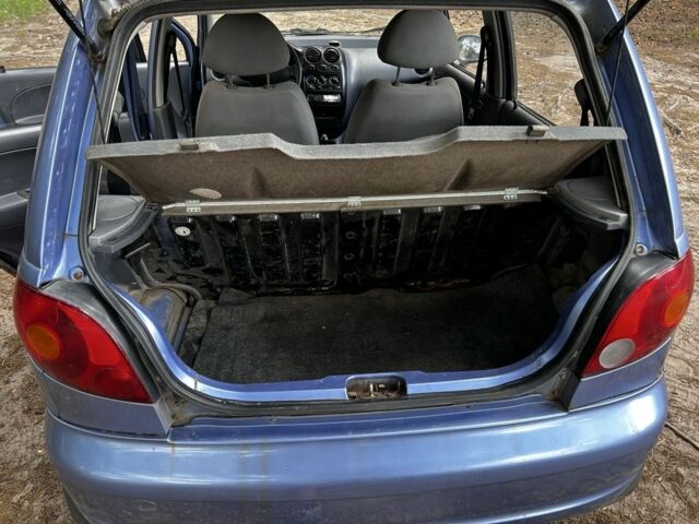 Синий Дэу Матиз, объемом двигателя 0.8 л и пробегом 2 тыс. км за 800 $, фото 10 на Automoto.ua