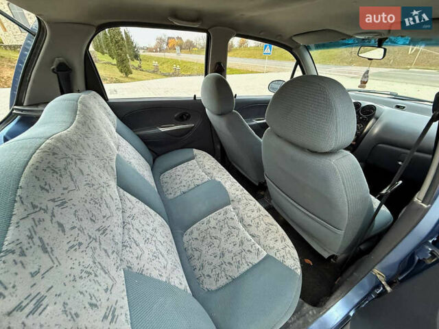 Синий Дэу Матиз, объемом двигателя 1 л и пробегом 144 тыс. км за 1599 $, фото 9 на Automoto.ua