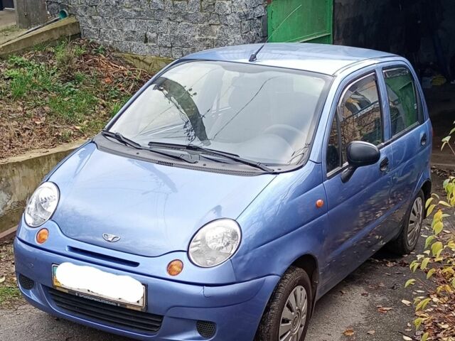 Синий Дэу Матиз, объемом двигателя 0.8 л и пробегом 187 тыс. км за 1500 $, фото 5 на Automoto.ua