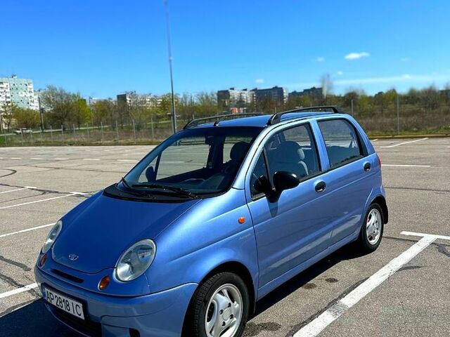 Синий Дэу Матиз, объемом двигателя 0.8 л и пробегом 126 тыс. км за 3100 $, фото 1 на Automoto.ua