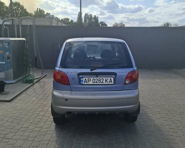Синий Дэу Матиз, объемом двигателя 1 л и пробегом 149 тыс. км за 1900 $, фото 5 на Automoto.ua