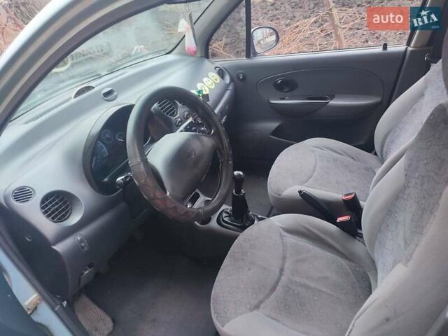 Синій Деу Матіз, об'ємом двигуна 0.8 л та пробігом 158 тис. км за 1750 $, фото 4 на Automoto.ua