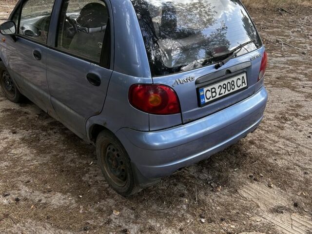 Синий Дэу Матиз, объемом двигателя 0.8 л и пробегом 2 тыс. км за 800 $, фото 4 на Automoto.ua