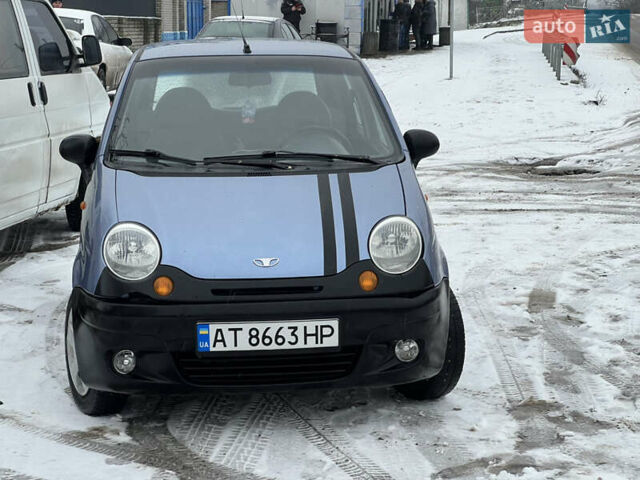Синий Дэу Матиз, объемом двигателя 1 л и пробегом 145 тыс. км за 1700 $, фото 1 на Automoto.ua