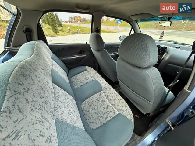 Синий Дэу Матиз, объемом двигателя 1 л и пробегом 144 тыс. км за 1600 $, фото 32 на Automoto.ua