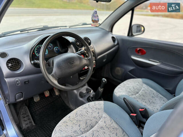 Синий Дэу Матиз, объемом двигателя 1 л и пробегом 144 тыс. км за 1600 $, фото 24 на Automoto.ua