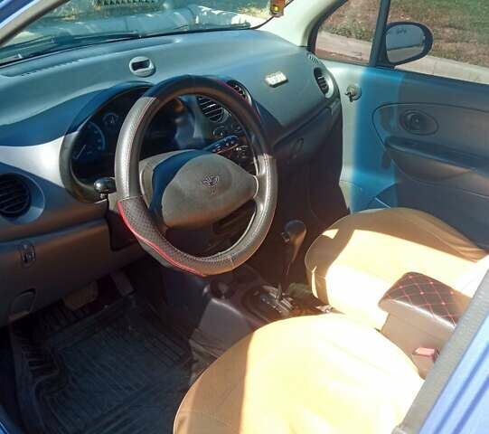 Синий Дэу Матиз, объемом двигателя 0.8 л и пробегом 96 тыс. км за 2700 $, фото 1 на Automoto.ua