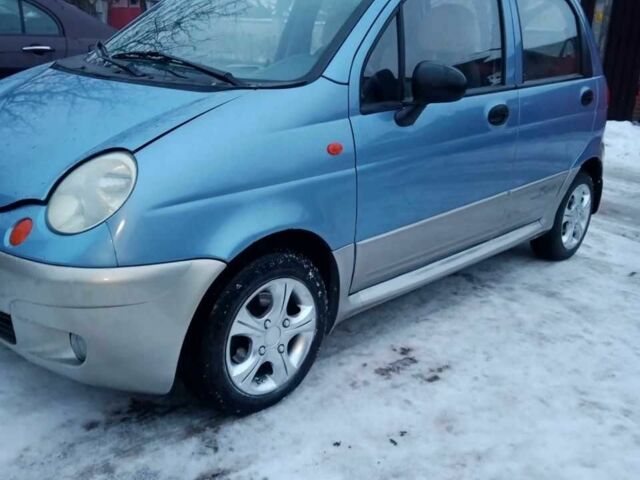 Синий Дэу Матиз, объемом двигателя 1 л и пробегом 68 тыс. км за 2600 $, фото 5 на Automoto.ua