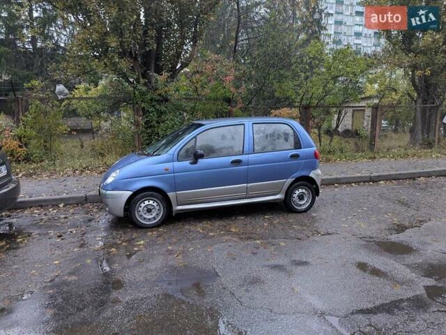 Синій Деу Матіз, об'ємом двигуна 1 л та пробігом 180 тис. км за 1400 $, фото 2 на Automoto.ua