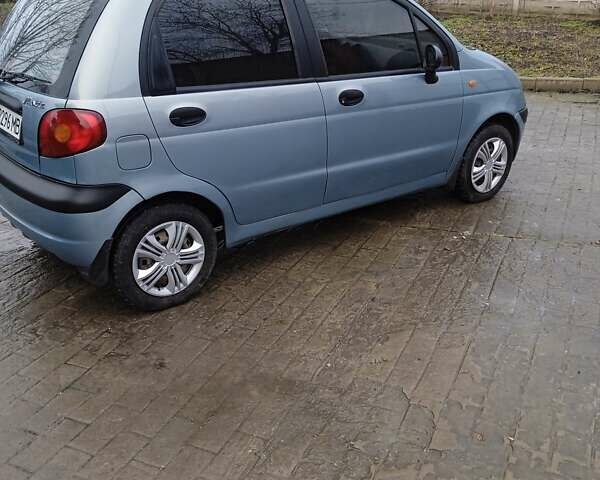 Синий Дэу Матиз, объемом двигателя 0.8 л и пробегом 120 тыс. км за 2200 $, фото 5 на Automoto.ua