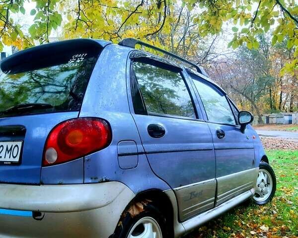 Синий Дэу Матиз, объемом двигателя 1 л и пробегом 251 тыс. км за 1999 $, фото 2 на Automoto.ua