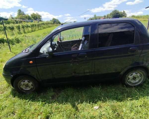 Синий Дэу Матиз, объемом двигателя 0.8 л и пробегом 140 тыс. км за 2500 $, фото 3 на Automoto.ua
