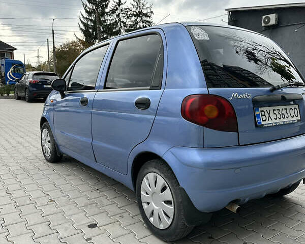 Синий Дэу Матиз, объемом двигателя 0.8 л и пробегом 171 тыс. км за 2650 $, фото 3 на Automoto.ua