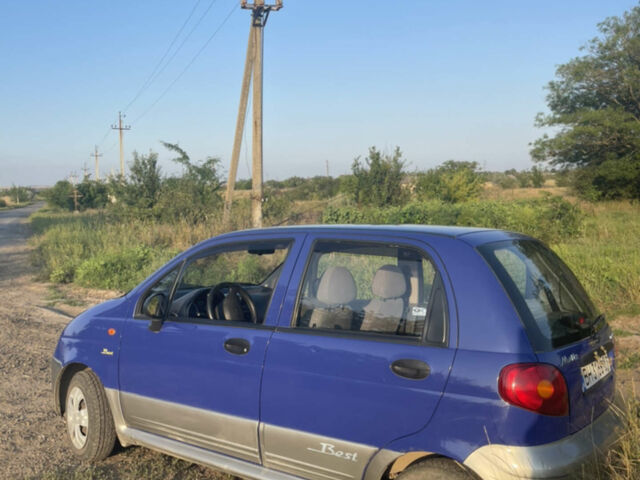 Синий Дэу Матиз, объемом двигателя 1 л и пробегом 45 тыс. км за 3150 $, фото 5 на Automoto.ua