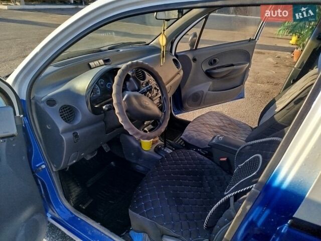 Синій Деу Матіз, об'ємом двигуна 0.8 л та пробігом 117 тис. км за 3500 $, фото 1 на Automoto.ua