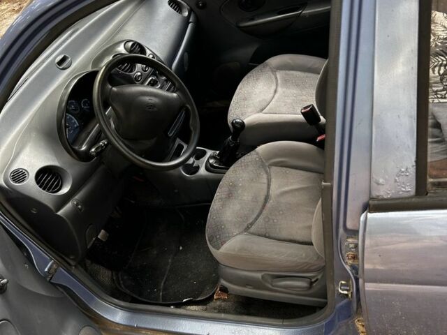 Синий Дэу Матиз, объемом двигателя 0.8 л и пробегом 2 тыс. км за 800 $, фото 7 на Automoto.ua