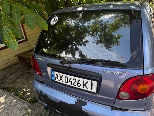 Синий Дэу Матиз, объемом двигателя 0.8 л и пробегом 90 тыс. км за 1115 $, фото 1 на Automoto.ua