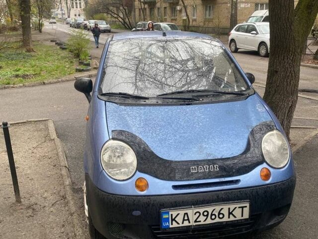 Синий Дэу Матиз, объемом двигателя 0.8 л и пробегом 160 тыс. км за 1299 $, фото 1 на Automoto.ua