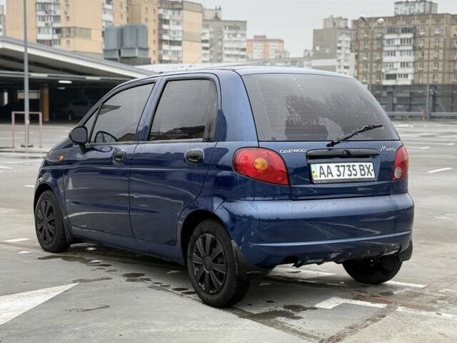 Синий Дэу Матиз, объемом двигателя 0.8 л и пробегом 86 тыс. км за 3500 $, фото 4 на Automoto.ua