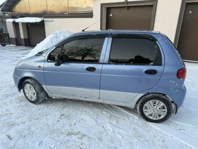 Синий Дэу Матиз, объемом двигателя 0.8 л и пробегом 555 тыс. км за 1375 $, фото 7 на Automoto.ua