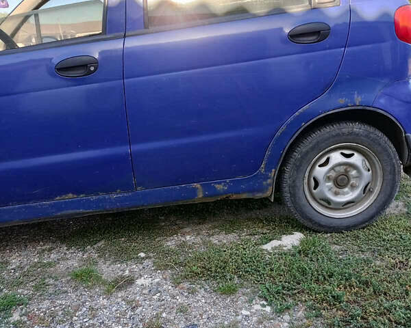Синий Дэу Матиз, объемом двигателя 0.8 л и пробегом 100 тыс. км за 1900 $, фото 9 на Automoto.ua