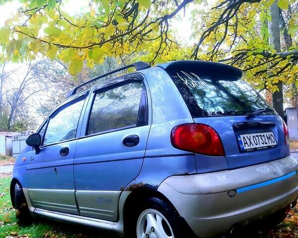 Синий Дэу Матиз, объемом двигателя 1 л и пробегом 251 тыс. км за 1999 $, фото 3 на Automoto.ua