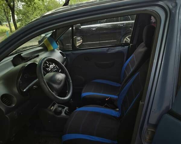 Синій Деу Матіз, об'ємом двигуна 0.8 л та пробігом 98 тис. км за 1800 $, фото 2 на Automoto.ua
