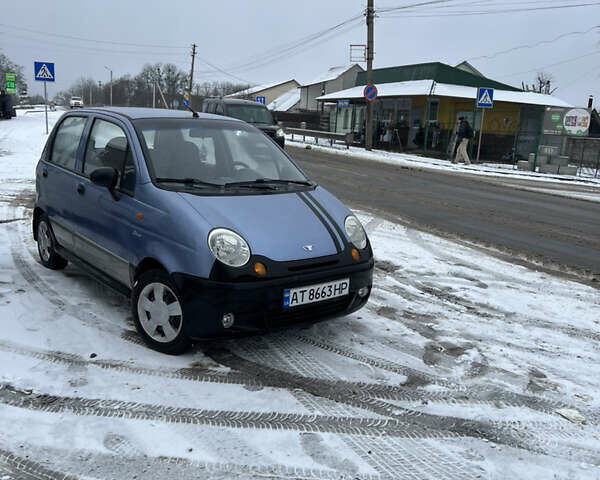 Синий Дэу Матиз, объемом двигателя 1 л и пробегом 145 тыс. км за 1700 $, фото 4 на Automoto.ua