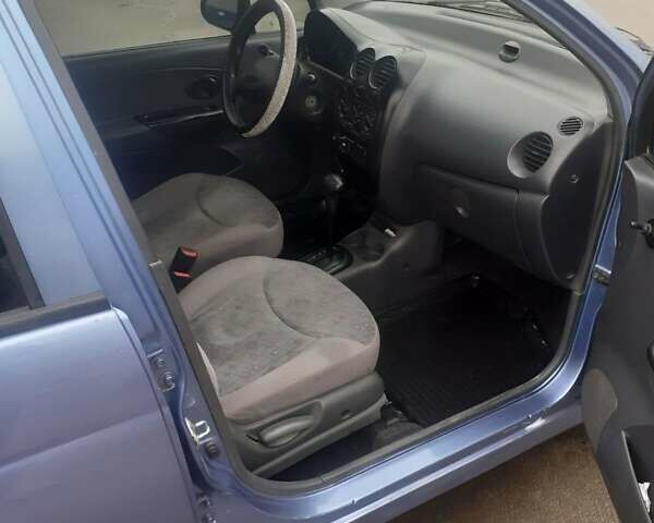 Синий Дэу Матиз, объемом двигателя 0.8 л и пробегом 167 тыс. км за 2650 $, фото 12 на Automoto.ua