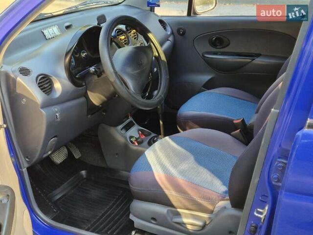 Синій Деу Матіз, об'ємом двигуна 0.8 л та пробігом 107 тис. км за 3200 $, фото 11 на Automoto.ua