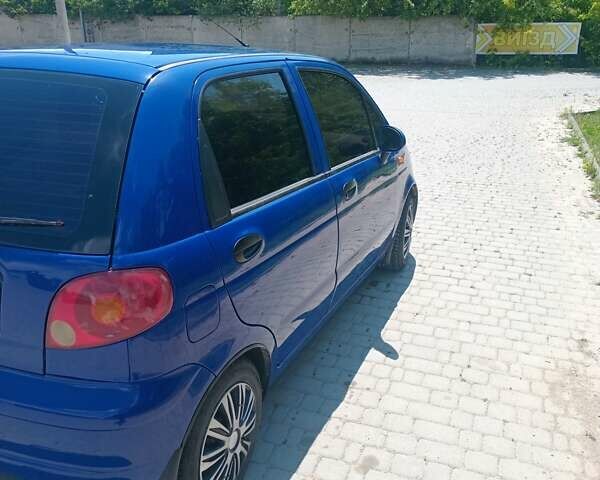 Синий Дэу Матиз, объемом двигателя 0.8 л и пробегом 211 тыс. км за 2200 $, фото 3 на Automoto.ua
