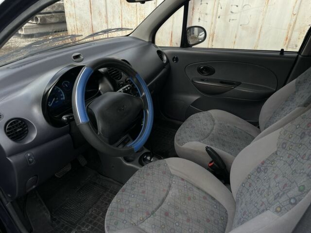 Дэу Матиз 2007 в Днепре (Днепропетровске) на Automoto.ua Синий Дэу Матиз, объемом двигателя 0.8 л и пробегом 120 тыс. км за 2999 $, фото 6 на Automoto.ua