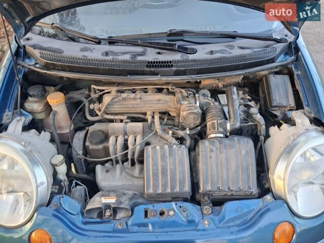 Синий Дэу Матиз, объемом двигателя 1 л и пробегом 173 тыс. км за 2100 $, фото 4 на Automoto.ua