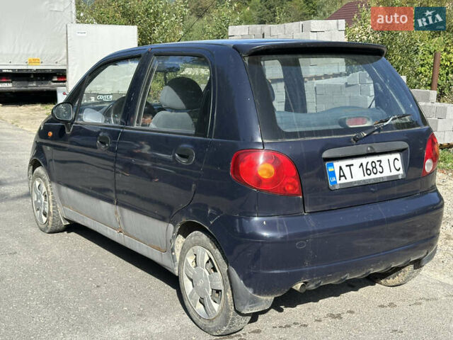 Синій Деу Матіз, об'ємом двигуна 0.8 л та пробігом 240 тис. км за 1350 $, фото 3 на Automoto.ua