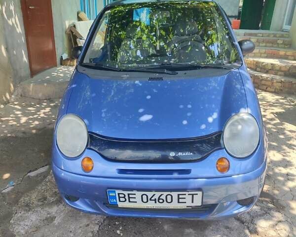 Синий Дэу Матиз, объемом двигателя 0.8 л и пробегом 220 тыс. км за 2200 $, фото 1 на Automoto.ua